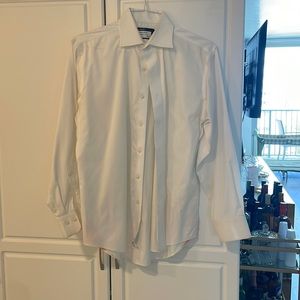Mens dress shirt white